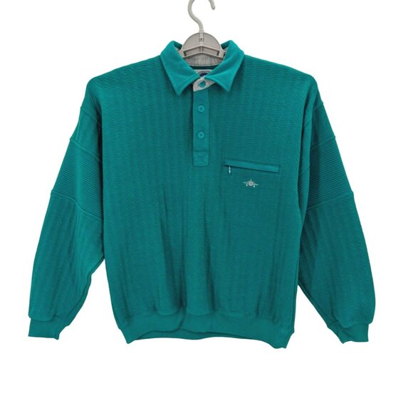 Vintage Greenline International Sweater Jacket Men Size S Pullover Lightweight - Picture 1 of 7